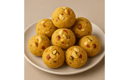Besan Dry Fruit Laddu