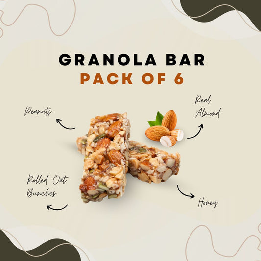 GRANOLA BARS- PACK OF 6